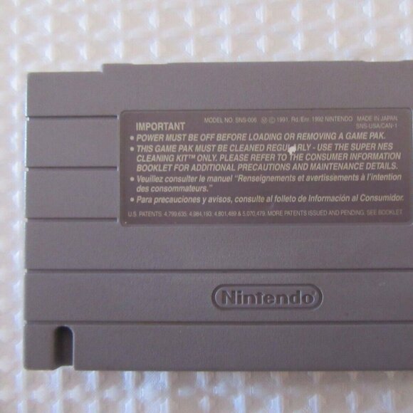 Super Nintendo Game James Bono Jr - Picture 5 of 6